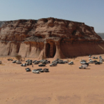 we are back together to the desert lap